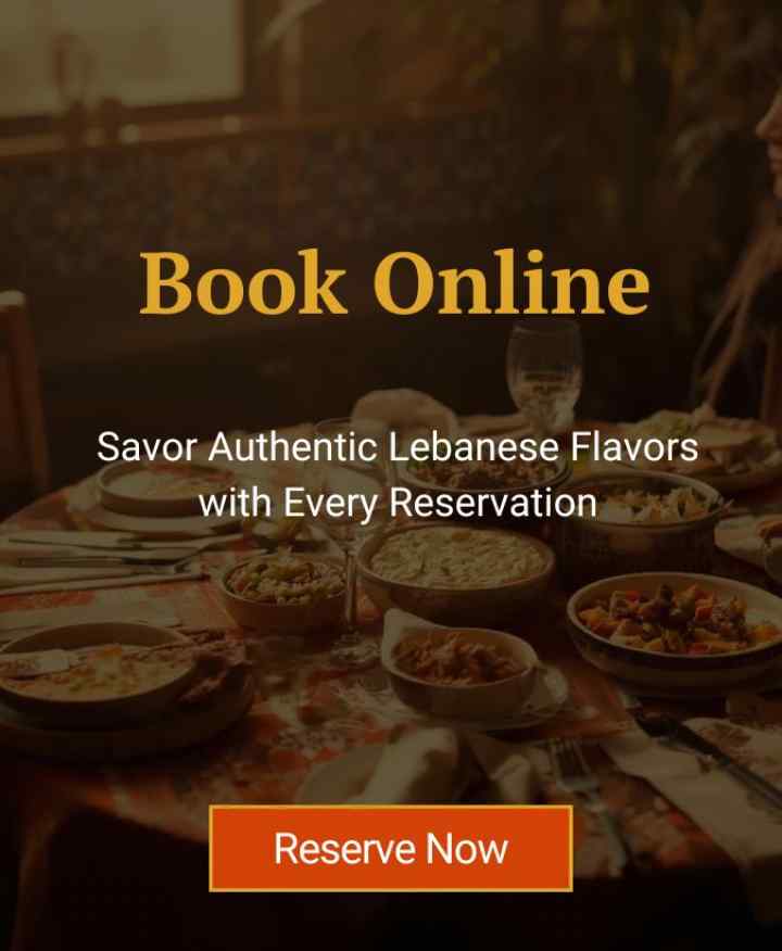 Lebanese dining promo offer